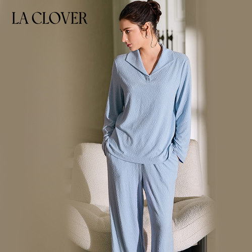 兰卡文(LA CLOVER)浮梦芭蕾长袖长裤分身套CC46ACJ1 - 图1