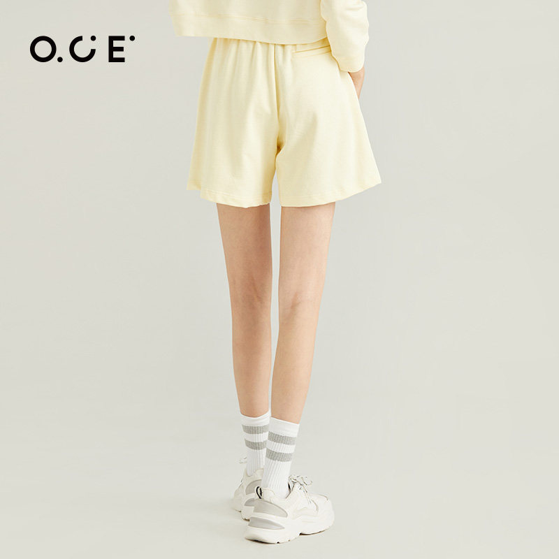 oce针织2021秋季新款百搭潮休闲裤 oce休闲裤