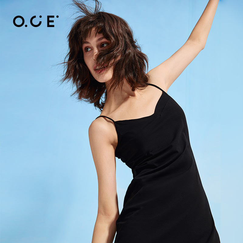 oce打底吊带女夏2021新款小连衣裙 oce连衣裙