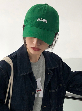 韩版百搭棒球帽子女春夏季鸭舌帽