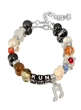 YQ.STUDIO原创What a Day-蔡徐坤kun应援手链音乐专辑印象粉丝礼