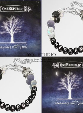 YQ.STUDIO原创Apologize-OneRepublic演唱会周边友谊手链手工手串