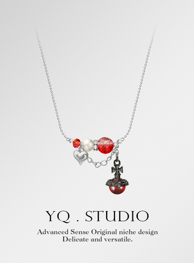 YQ.STUDIO原创恋与深空秦彻印象周边同人项链配饰二次元生日礼物
