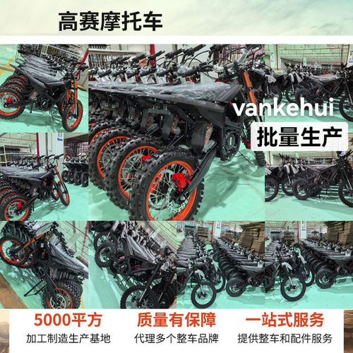 Vankehui新款厂家直销摩托车电摩电动越野车赛车锂电代步车张雪 - 图2