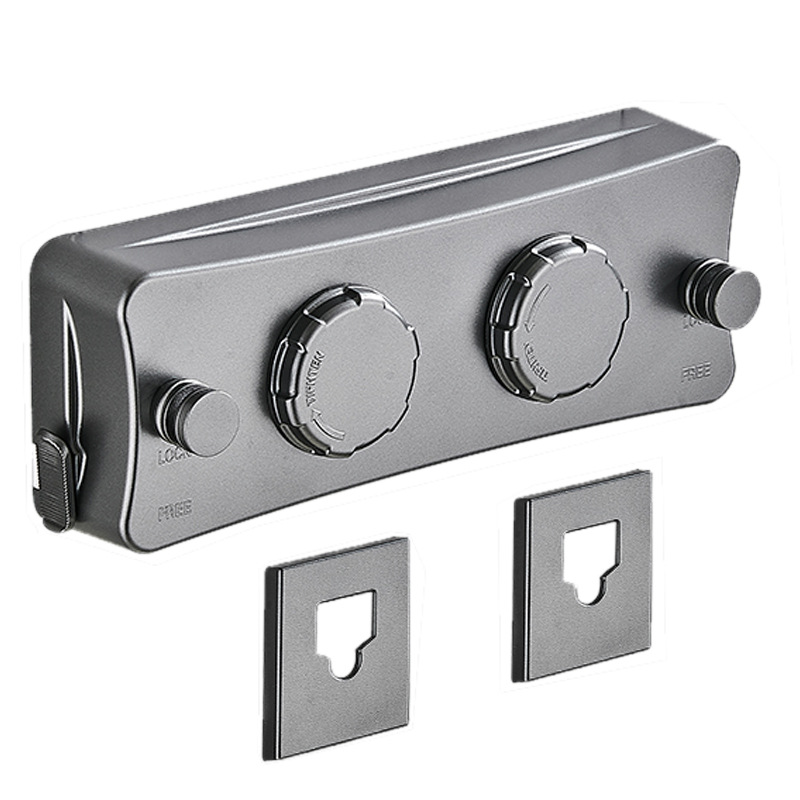 隐形伸缩晾衣绳晾衣免打孔卫生间晾衣架室内收缩阳台晒凉神器衣服 - 图3