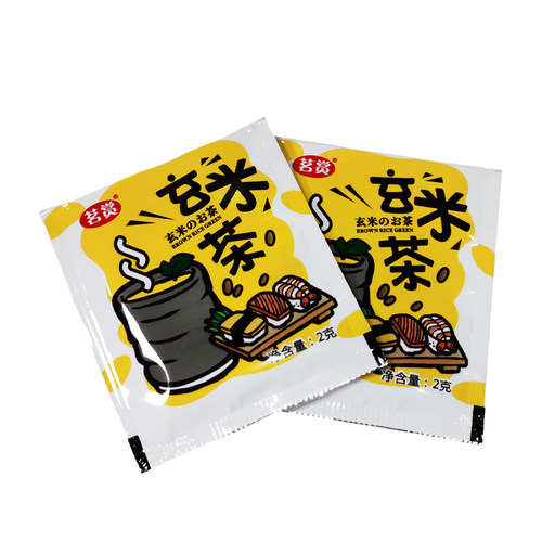 茗赏玄米茶寿司料理店专用茶包2g*100小包袋泡茶新A级日式玄米茶 - 图3