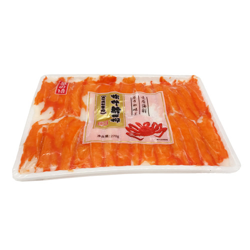 松叶鳕蟹柳270克手撕蟹柳松叶蟹柳蟹肉棒 寿司料理速冻模拟蟹柳 - 图1