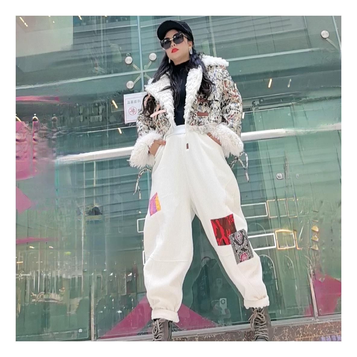 Легкая модная теплая куртка-дути с утеплением, стиль Chanel, увеличенная толщина, 2023