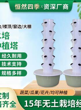 水培种植塔蔬菜种植机学校科普教育种菜立柱无土栽培设备