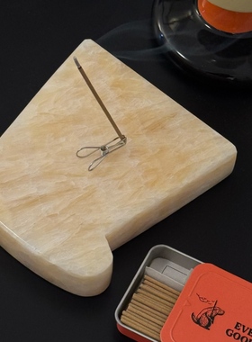 玉石厚切吐司托盘天然打磨