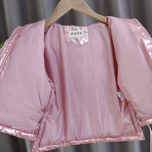 Утепленный пуховик, детский наряд маленькой принцессы для девочек, куртка