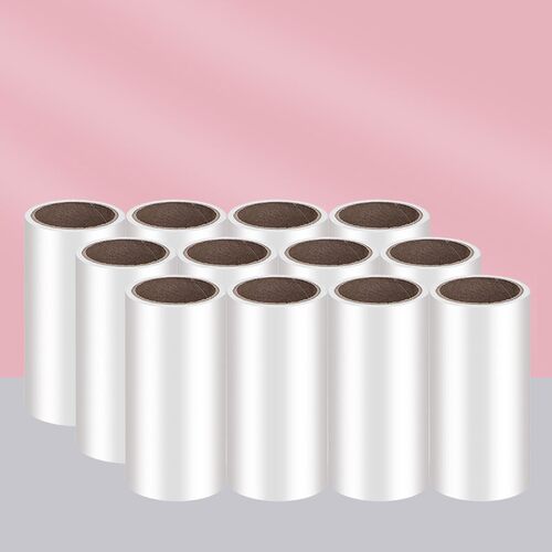 滚筒粘毛器可撕式粘毛神器衣物粘尘黏灰除毛毡滚刷衣服吸毛替换纸 - 图3