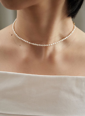 3种佩戴方式强光淡水珍珠项链