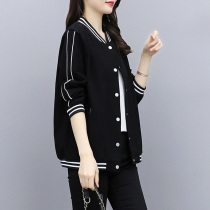 Casual thick cotton baseball clothes large size womens clothing autumn and winter foreign pie fat mm display slim cover 100 hitch-cut-age cardiovercoat jacket