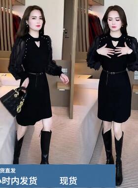 长袖连衣裙女装春秋季202