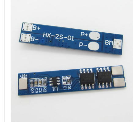2串7.4V锂电池保护板 6.4V磷酸铁锂保护板 8.4V充电5A电流7A限流 - 图0