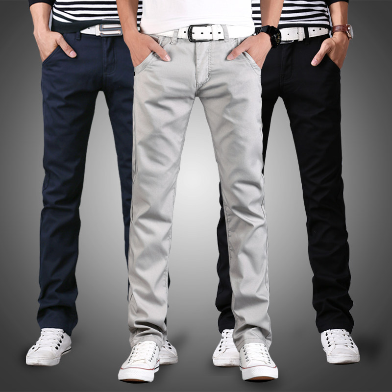 男士宽松直筒春秋款韩版潮流休闲裤 歌兰奥休闲裤