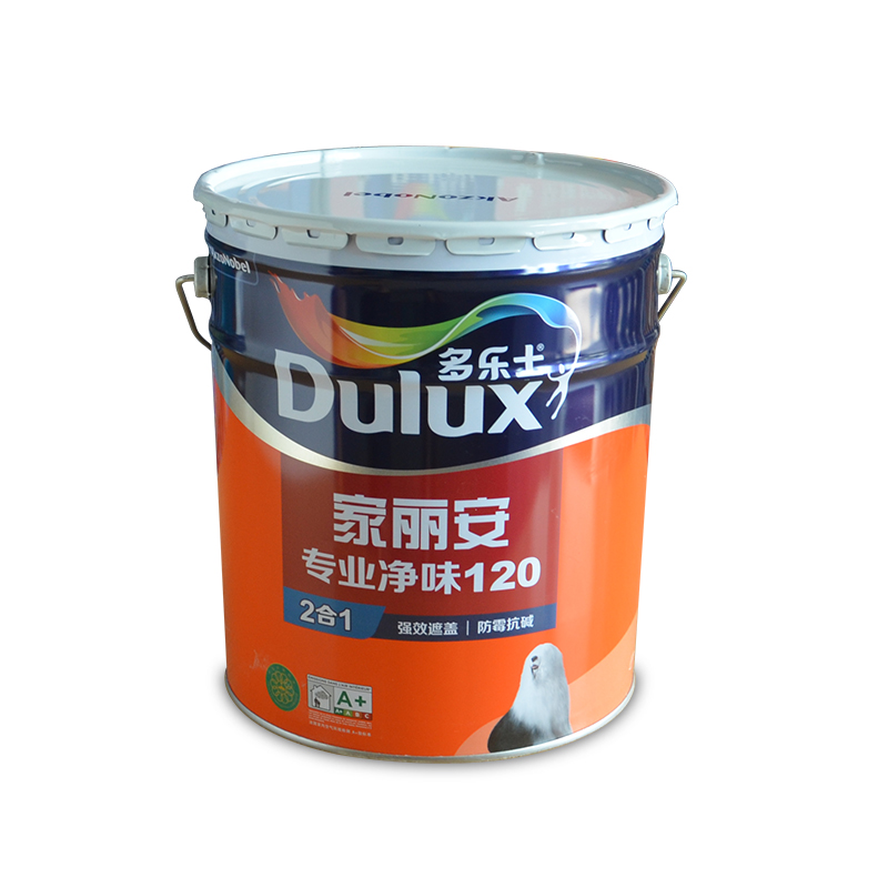 多乐士家丽安净味120墙面漆二合一家装环保内墙乳胶漆2合1白色_虎窝淘