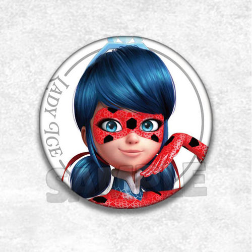 奇迹少女吧唧瓢虫雷迪动漫徽章胸章二次元周边镭射马口铁挂件礼物 - 图3