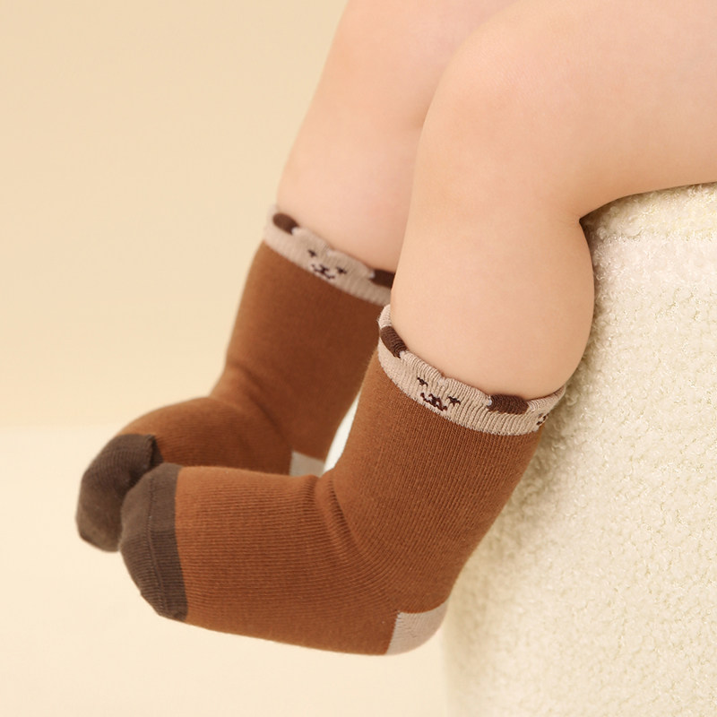 宝宝袜子春秋款纯棉婴儿袜子秋冬无骨棉袜儿童新生儿0-12月中筒袜,淘宝优惠券,粉丝福利购,淘宝优惠卷