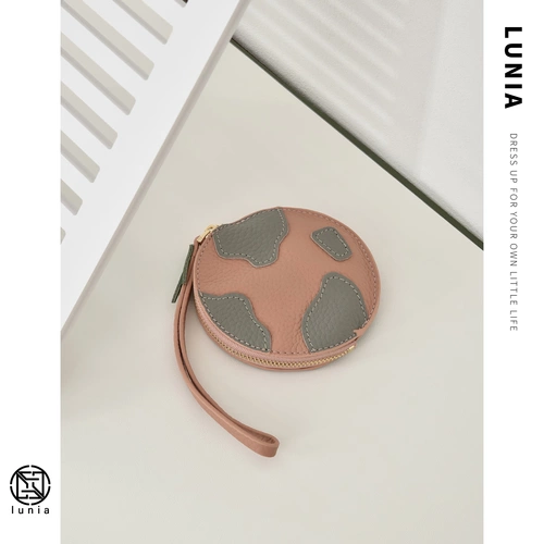 Милые монеты, украшение на сумку, кожаная сумка, кошелек для ключей, из натуральной кожи