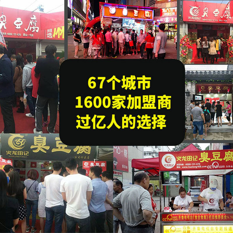 火龙田记正宗长沙生胚半成品臭豆腐 火龙田记臭豆腐