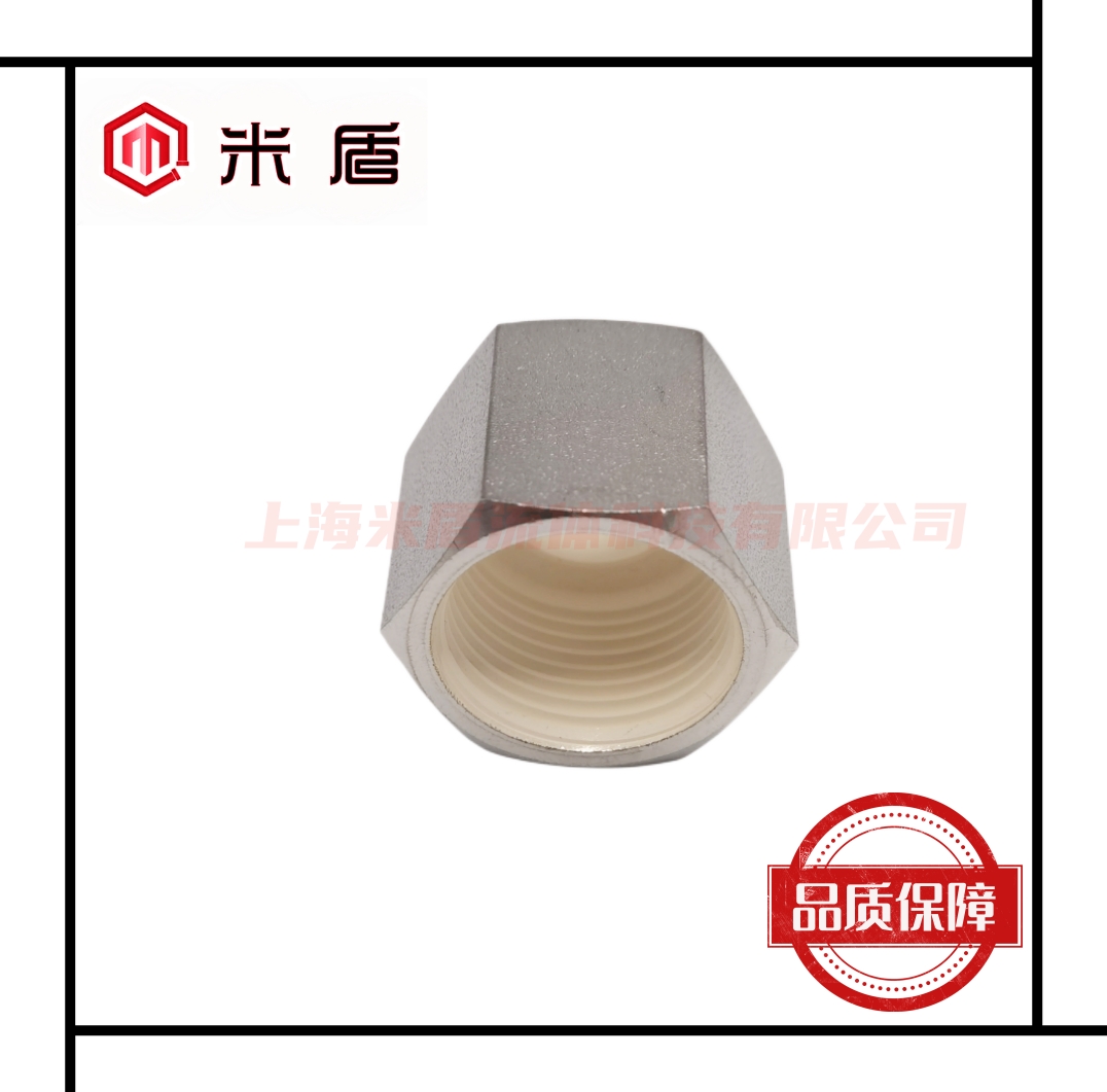 316L不锈钢镀银螺母 公制螺纹螺母 卡套螺母 18mm M26*1.5 - 图2