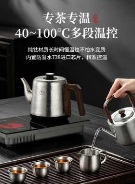 嵌入式电陶炉煮茶炉钛晶电热水壶