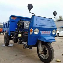 Construction work with three-wheeler agricultural self-unloading diesel tricycle tipping-type engineering tricycle