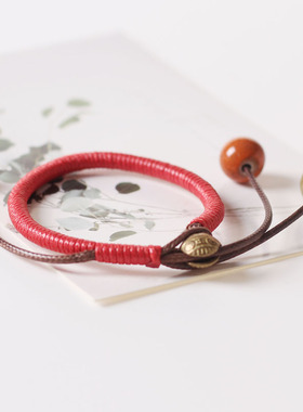 小众陶瓷原创设计风手链送闺蜜