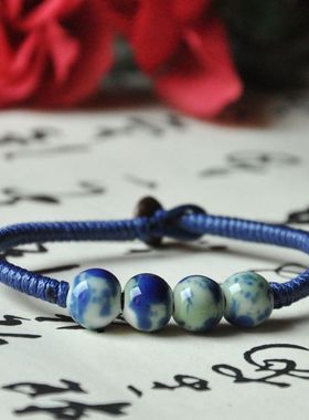 陶瓷饰品编织通用时尚风大方手链