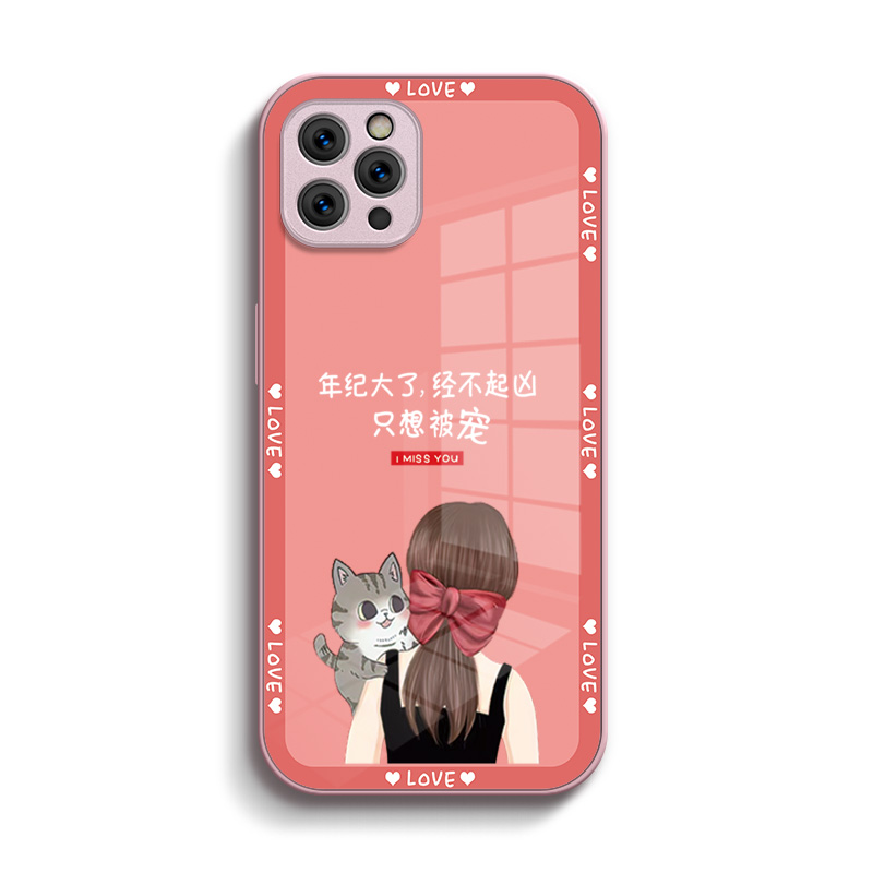 适用iphone11pro手机壳A2217玻璃壳A22l7硬壳ipone 11pr0保护套苹果十一pro全包iphoen11pro奢华时尚创意 - 图3