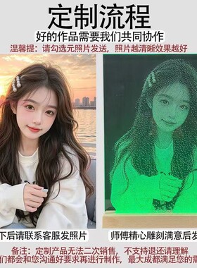 非遗锤子玻璃画定制手工锤子画