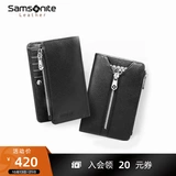 Мужская ключница, кожаный бумажник, черный кошелек, картхолдер