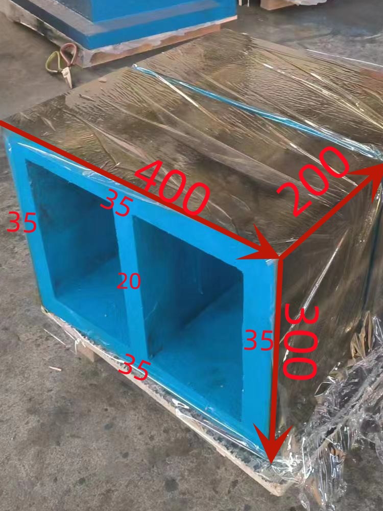 铸铁方箱90度直角检验画线测量机械t型槽垫箱方筒机床方箱工作台 - 图3