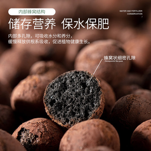 史丹利垫底陶粒土养花专用多肉铺面花盆透水透气无菌颗粒饱满均匀 - 图1