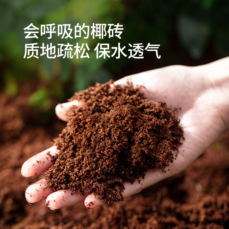 史丹利蔬菜专用土大块椰砖营养土椰糠阳台盆栽种植瓜果通用型脱盐 - 图1
