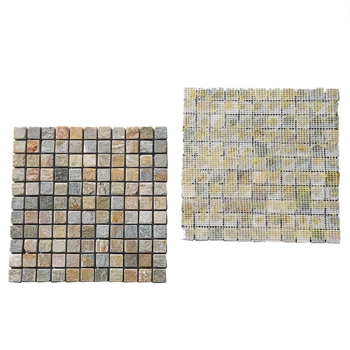 Натуральная сланцевая камень мозаика настенная украшение ванная комната кирпич телевизор фоновый фон стены мраморная вида на стена плитка 3D