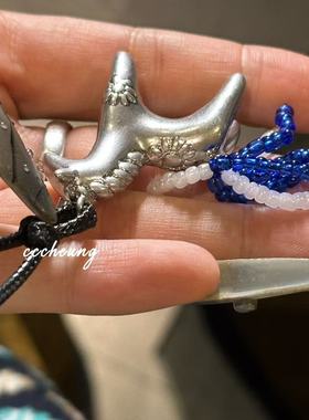 小众时髦博主项链秋冬新款毛衣链