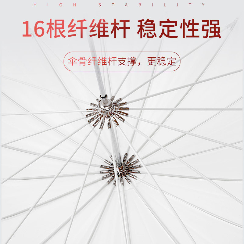 鑫威森85/105/130/170深口柔光伞反光伞半透明抛物线伞16杆纤维伞骨反射伞柔光摄影器材_虎窝淘