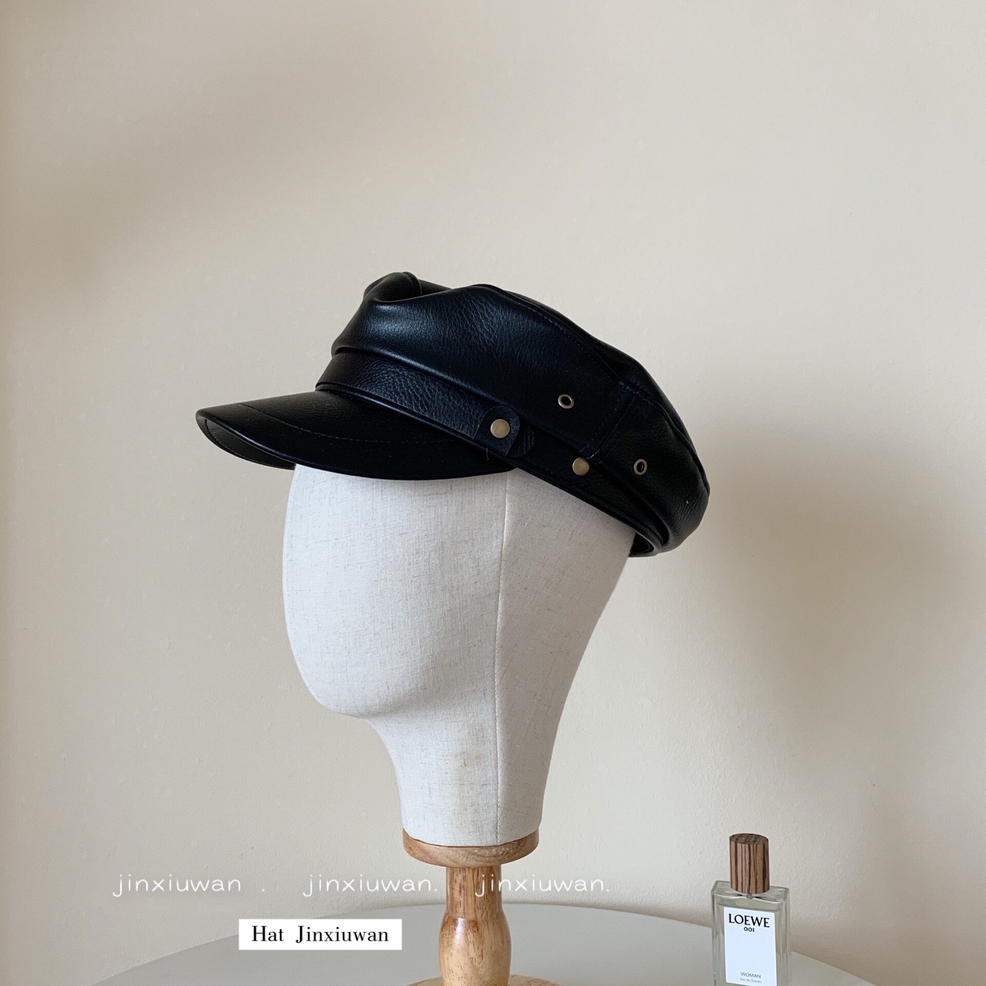 周扬青同款皮军帽英伦复古八角帽子 热品库 性价比省钱购