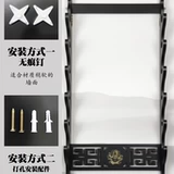 Классический меч Дракона Слишком подвесной настенный меч меч -сдержание, ударяясь, держась по висящим висящим висящим рубежным флейте флейта модель модели Garrier Model