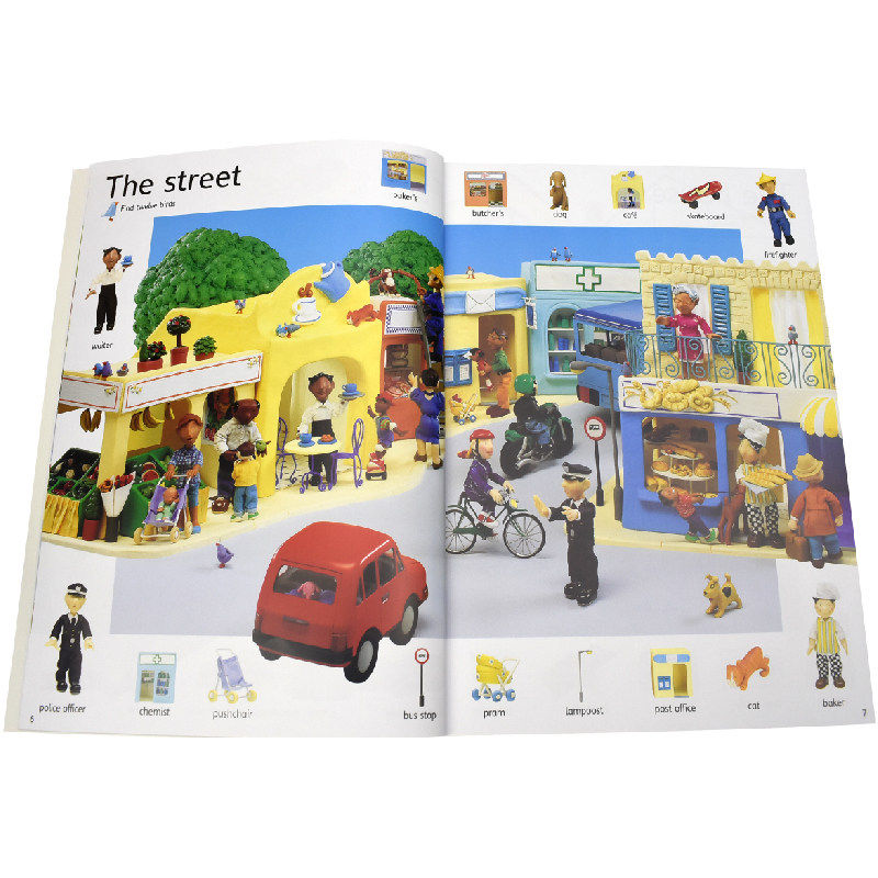 Usborne Everyday Words 尤斯伯恩 500个日常英语单词 日常词汇 英语学习 儿童早教读物 全彩插图 英文原版进口图书