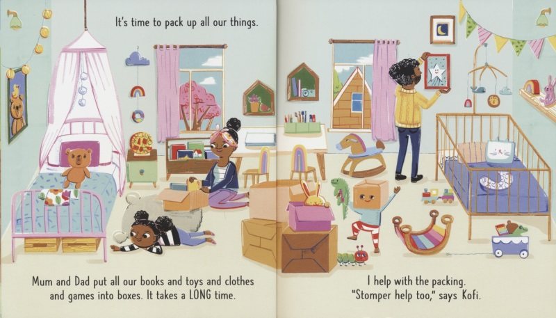 Usborne We're moving house 我们要搬家啦 暖心治愈 儿童英语故事绘本 亲子读物 幼儿心灵成长 英文原版进口图书