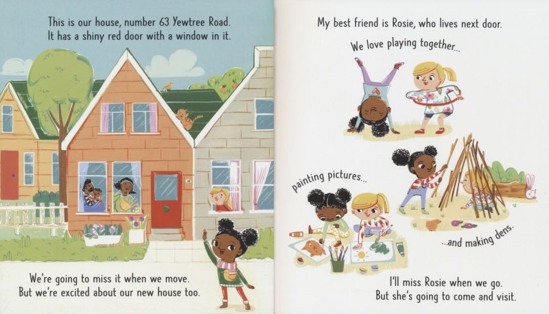 Usborne We're moving house 我们要搬家啦 暖心治愈 儿童英语故事绘本 亲子读物 幼儿心灵成长 英文原版进口图书