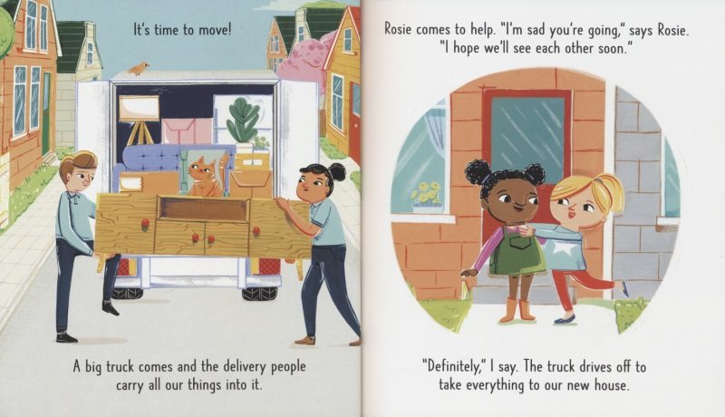 Usborne We're moving house 我们要搬家啦 暖心治愈 儿童英语故事绘本 亲子读物 幼儿心灵成长 英文原版进口图书