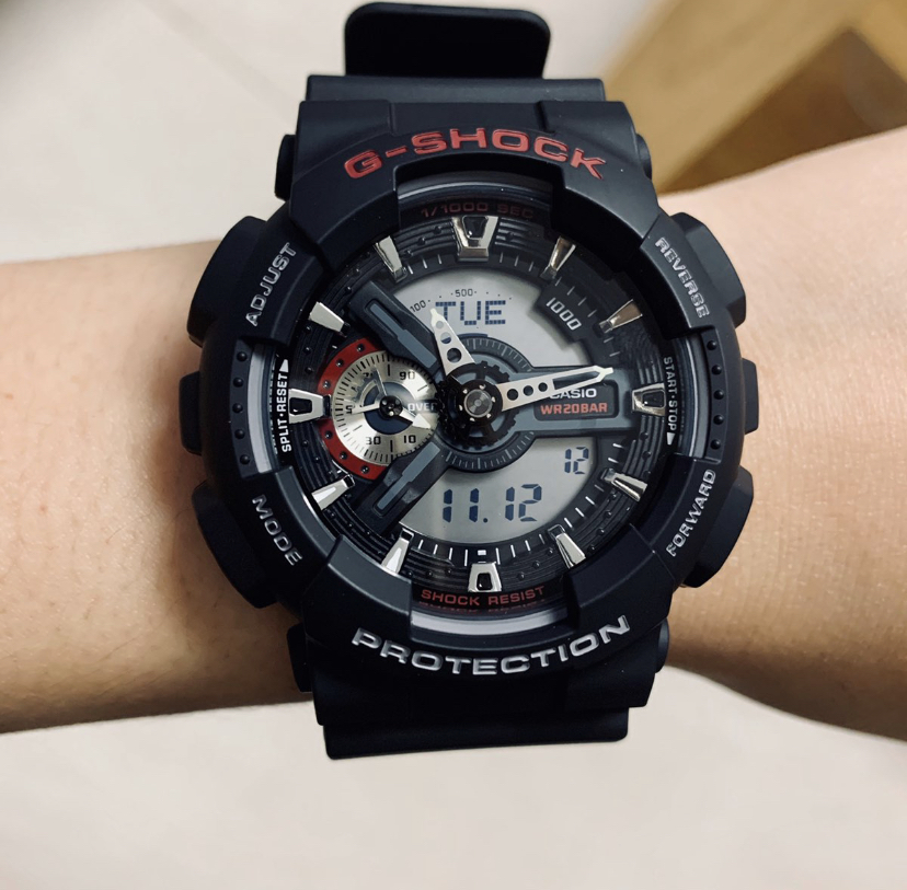 卡西欧G-SHOCK GA-100-1A1/RS/MMC/GA-110GB-1A/BL/BW/CF-1A9手表-图0