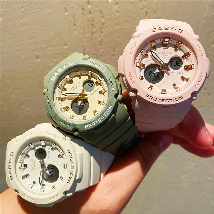 Casio women's dual display sports watch