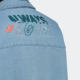 Casual sports denim jacket adidas