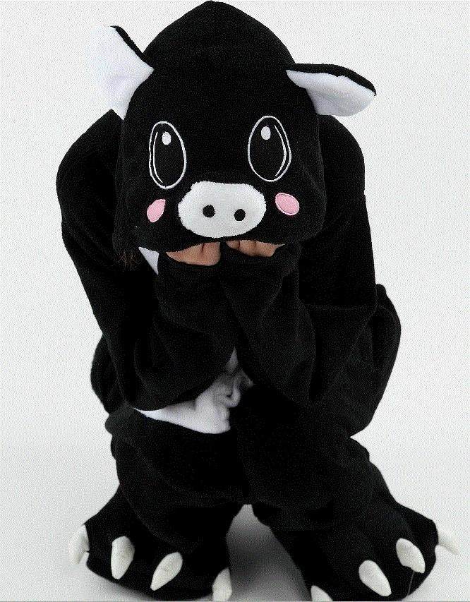 16冬季17卡通动物连体12-13-15睡衣 雯香姿睡衣/家居服套装